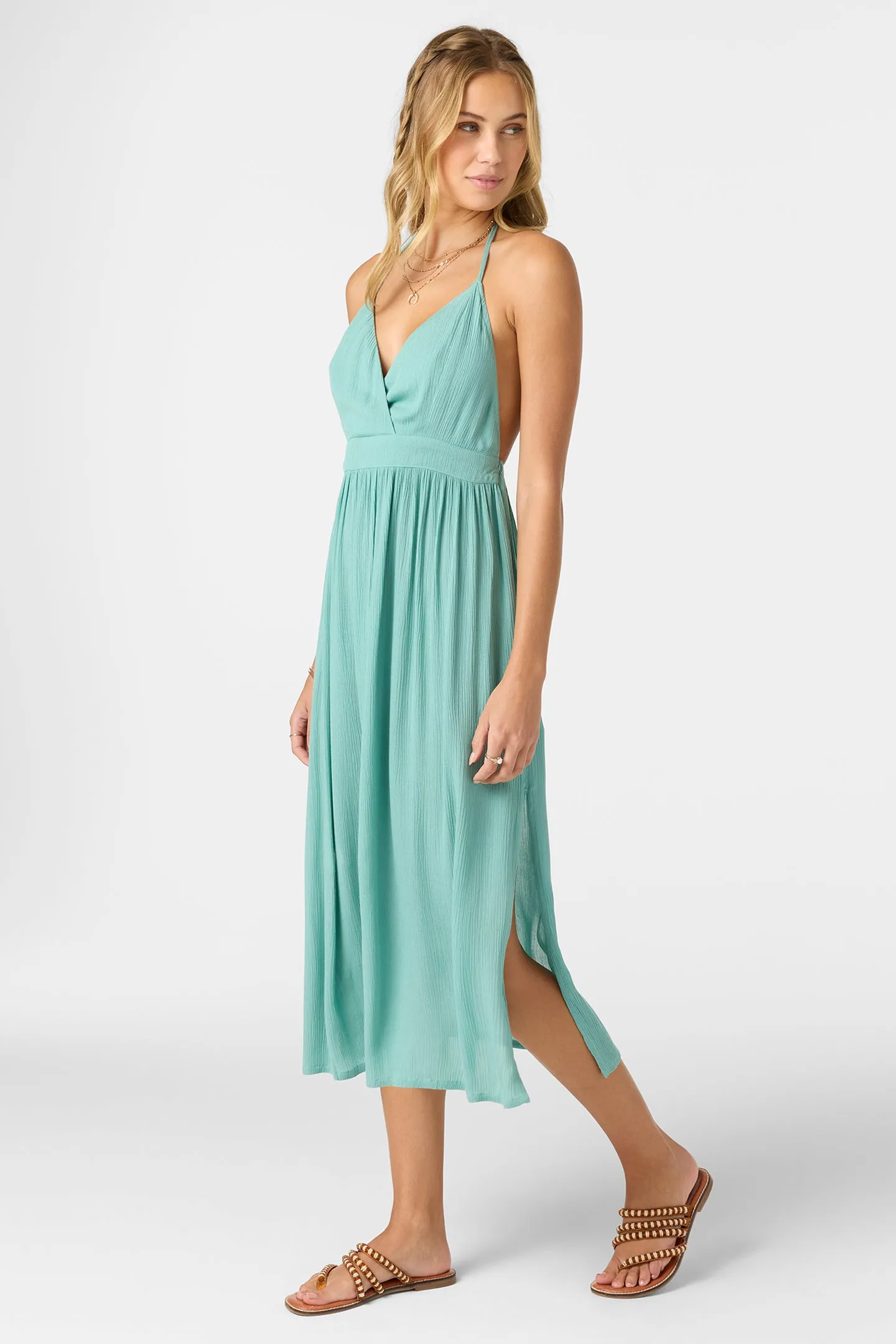 Annalisa Solid Midi Dress sold by O'Neill product image thumbnail 4