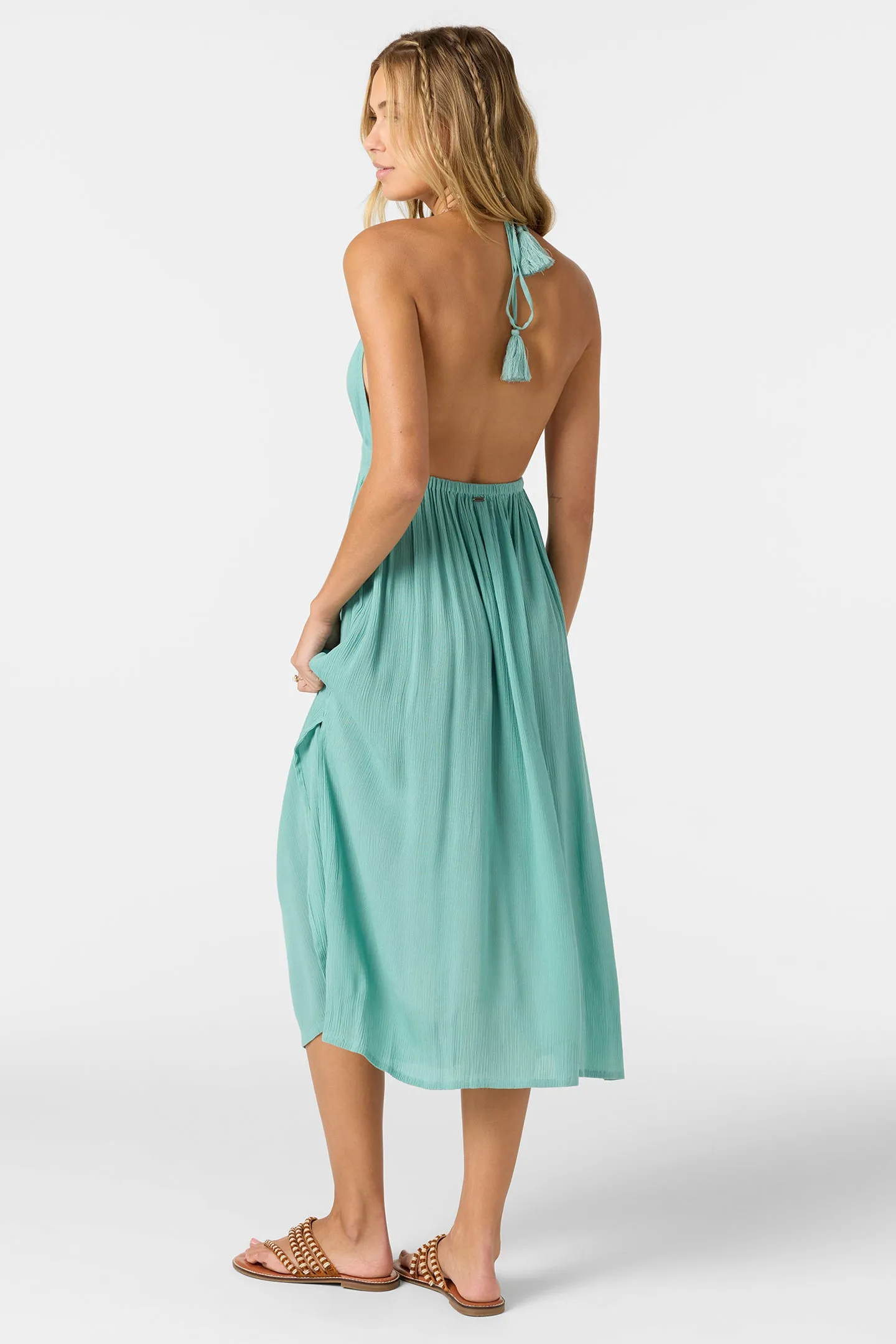 Annalisa Solid Midi Dress sold by O'Neill product image thumbnail 5