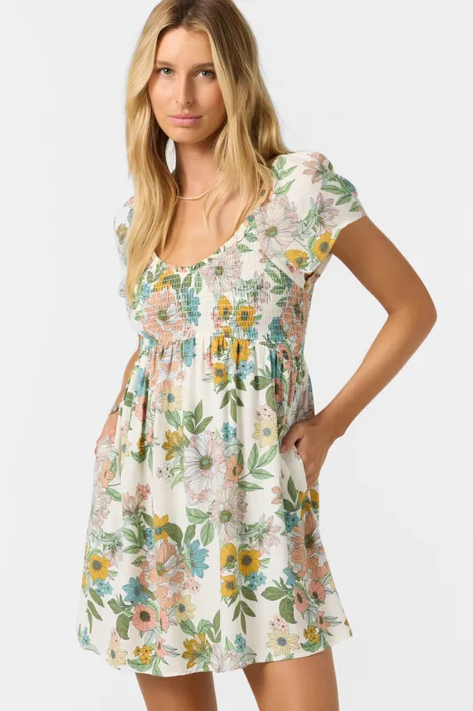 Hayzel Floral Mini Dress sold by O'Neill