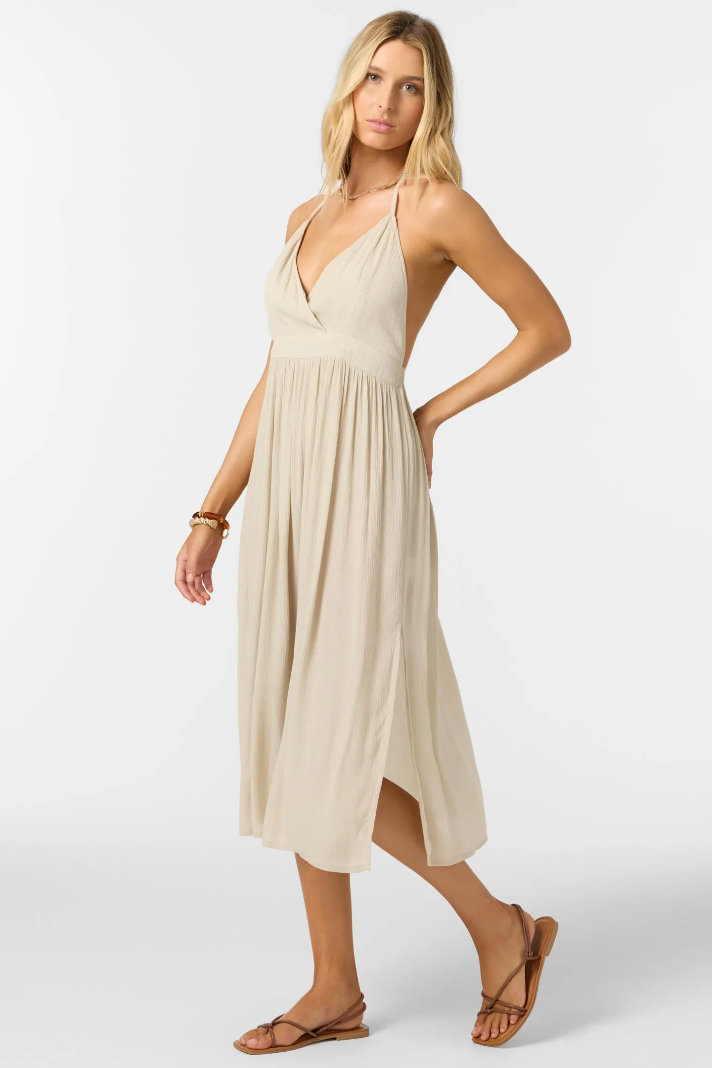 Annalisa Solid Midi Dress sold by O'Neill product image thumbnail 4