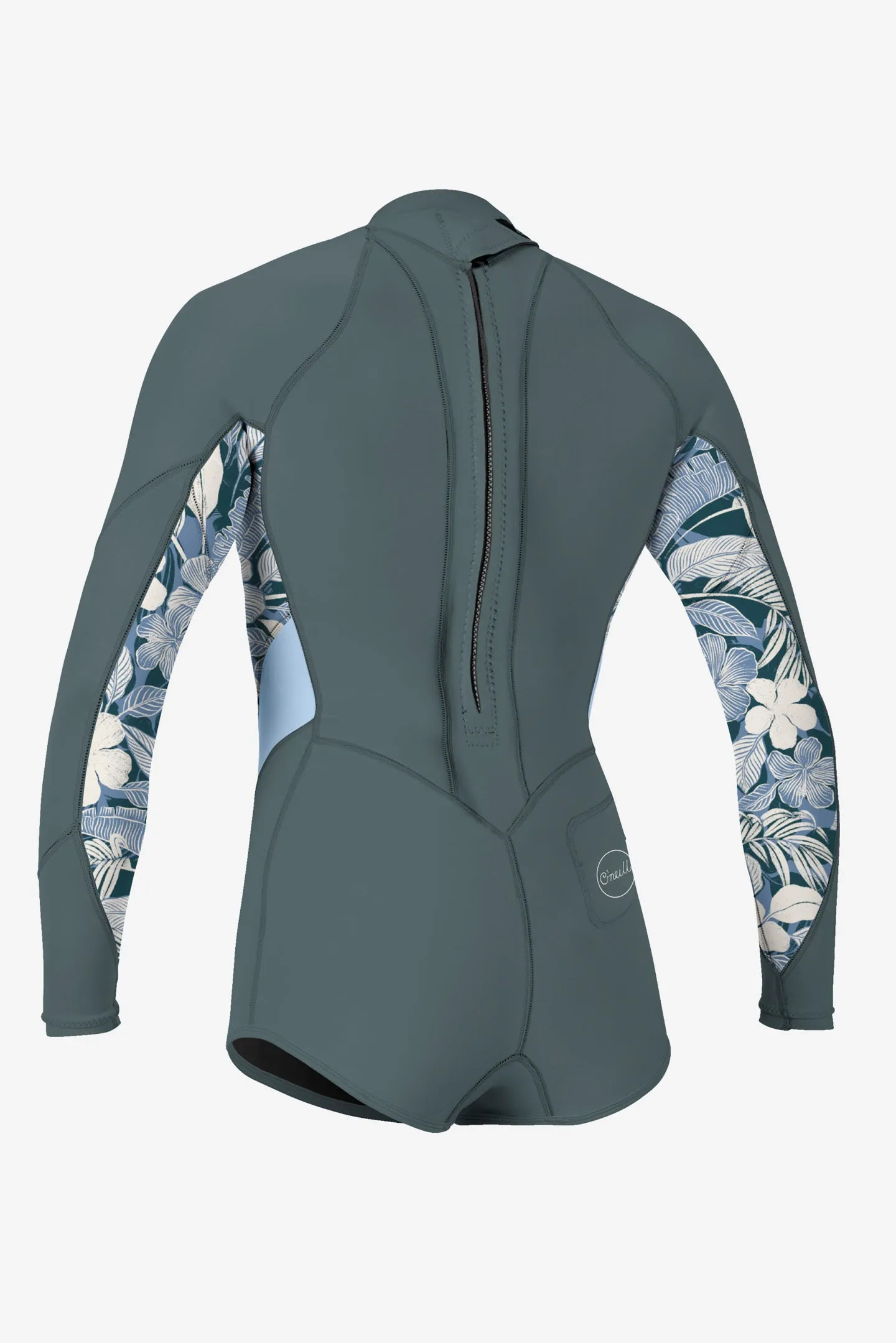 GIRL'S BAHIA 2MM BACK ZIP L/S SPRING WETSUIT sold by O'Neill product image thumbnail 2