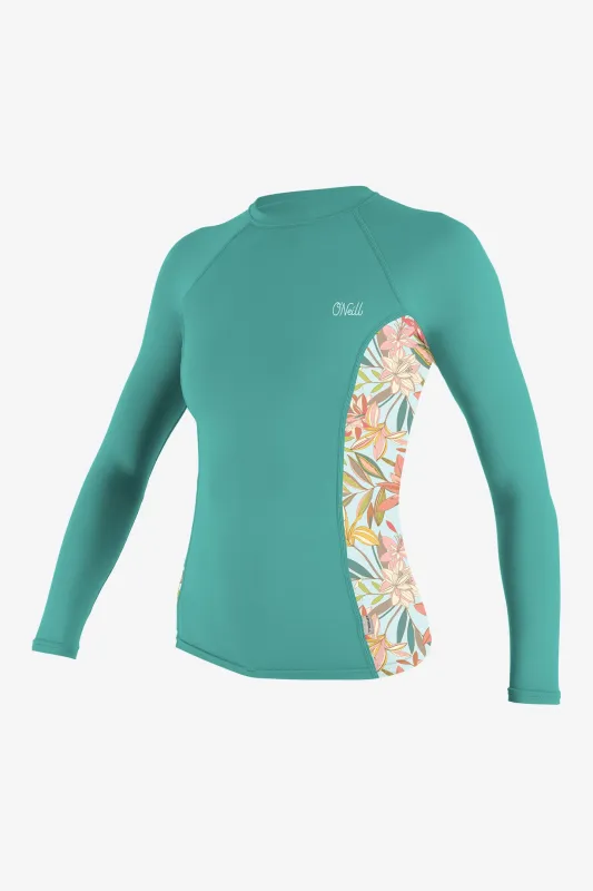 WOMEN'S PRINT L/S RASH GUARD sold by O'Neill