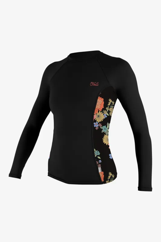 WOMEN'S PRINT L/S RASH GUARD sold by O'Neill
