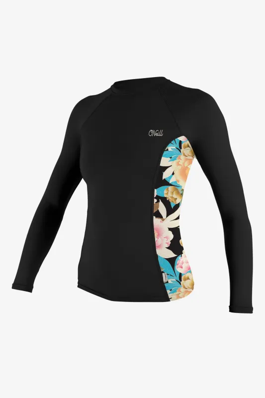 WOMEN'S PRINT L/S RASHGUARD sold by O'Neill