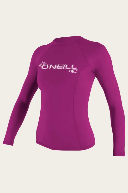 Women's Basic 50+ L/S Rash Guard sold by O'Neill