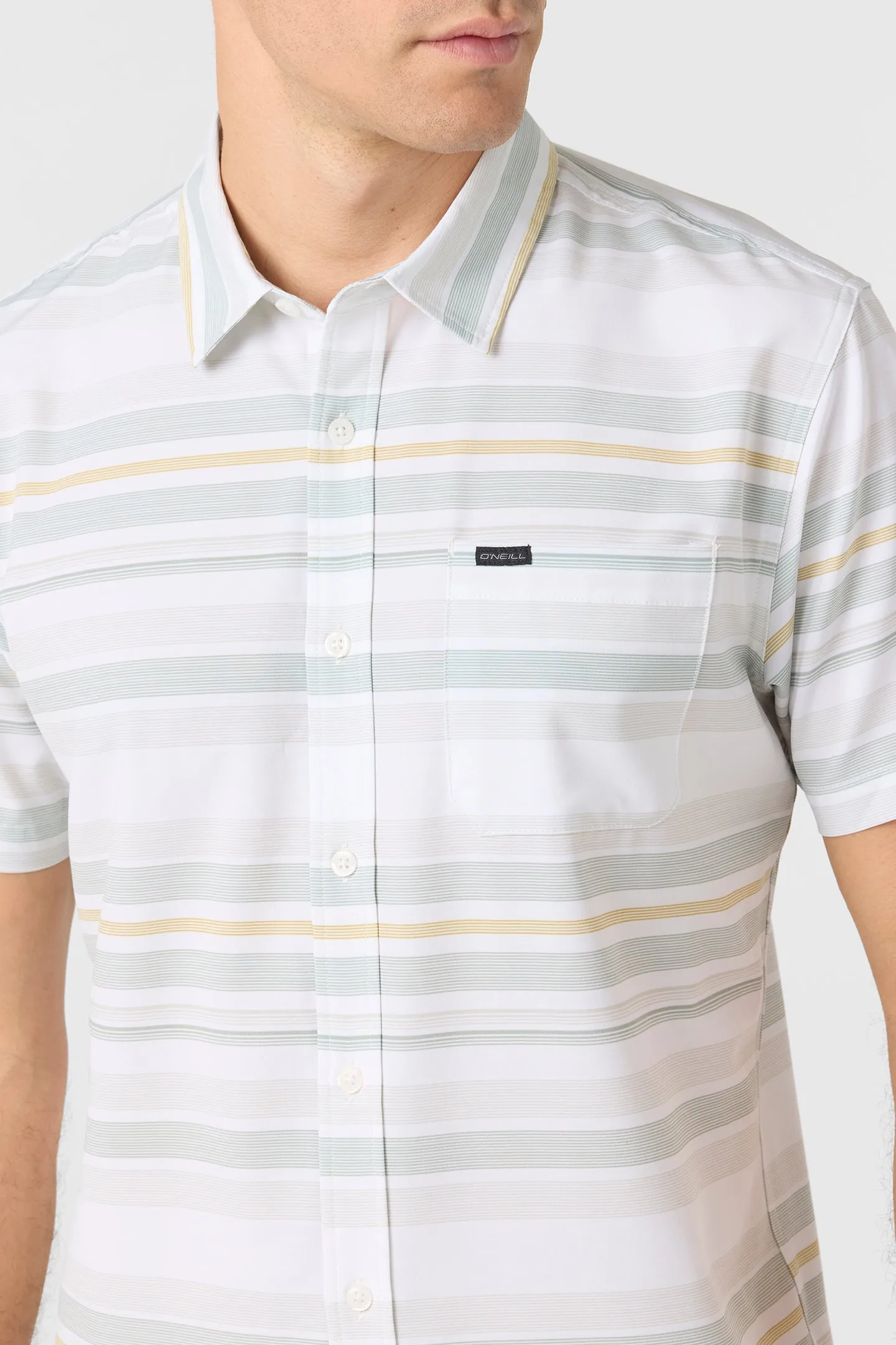 TRVLR UPF Traverse Stripe Standard Fit Shirt sold by O'Neill product image thumbnail 4