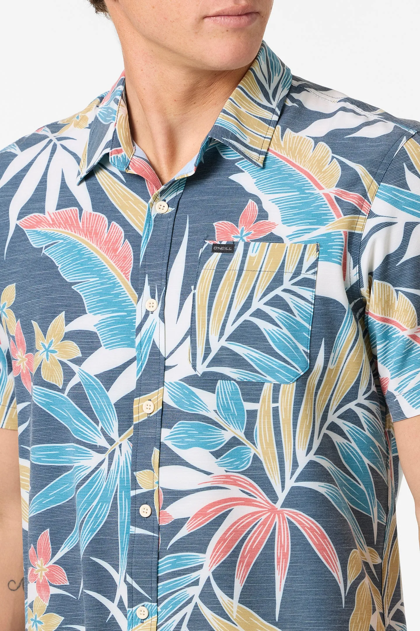 TRVLR UPF Traverse Slub Relaxed Fit Shirt sold by O'Neill product image thumbnail 4