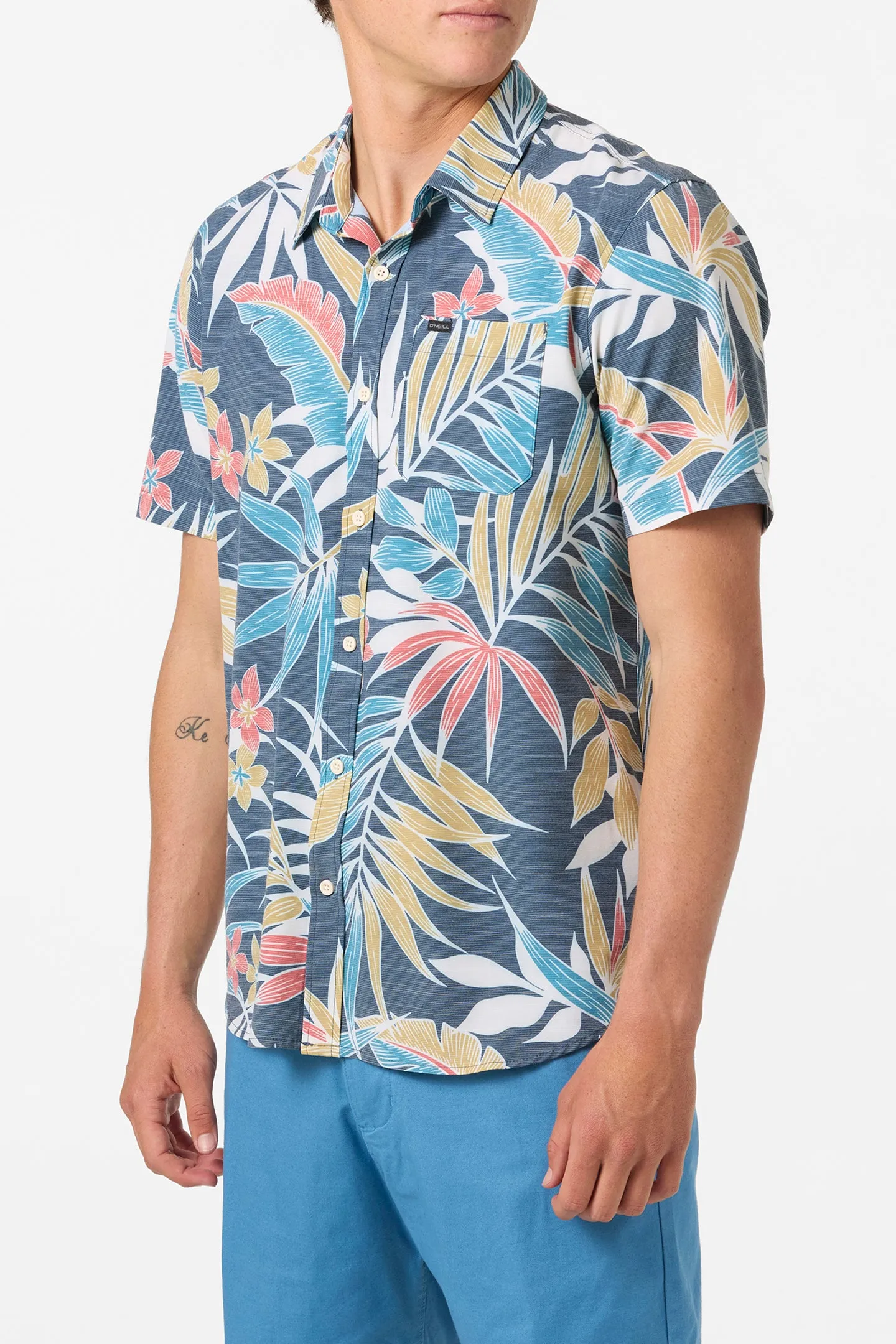 TRVLR UPF Traverse Slub Relaxed Fit Shirt sold by O'Neill product image thumbnail 3