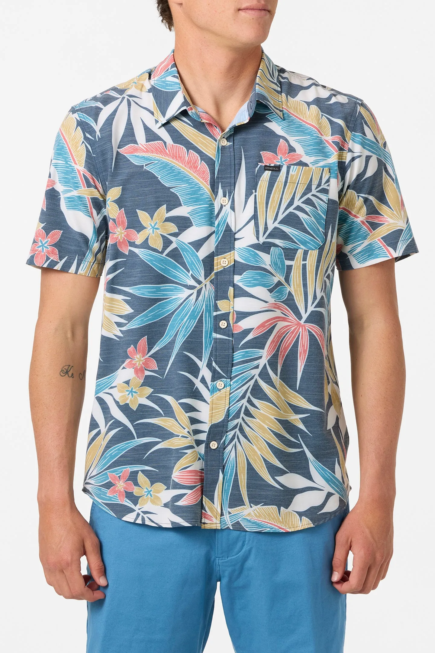 TRVLR UPF Traverse Slub Relaxed Fit Shirt sold by O'Neill product image thumbnail 2