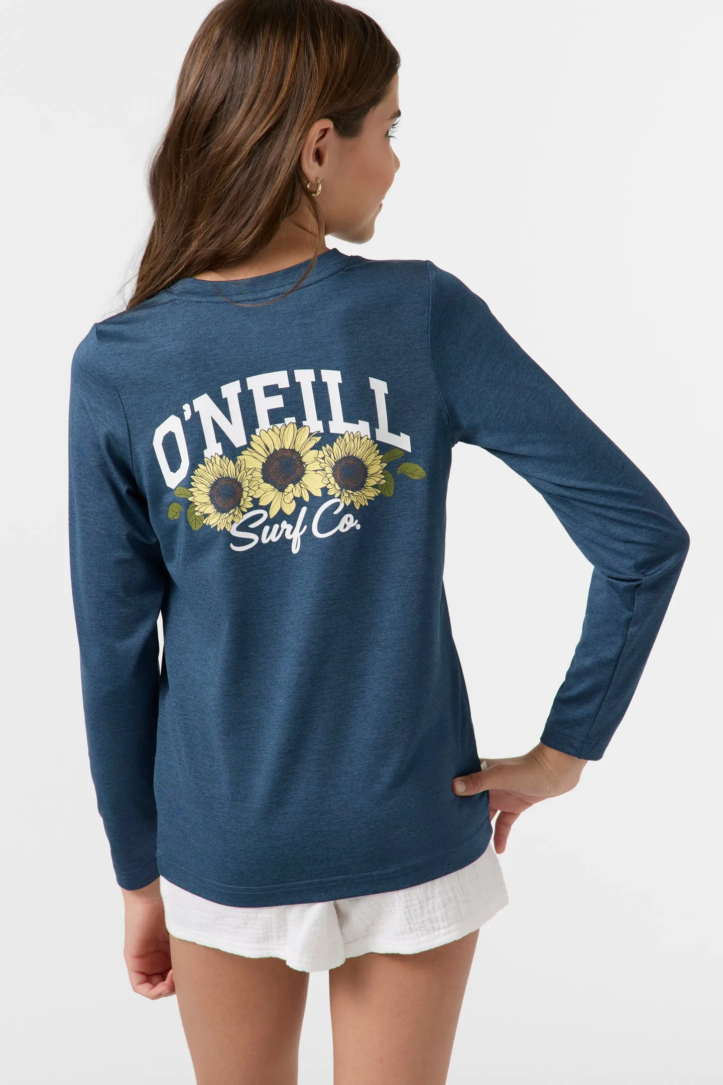 GIRL'S BREEZY UPF LONG SLEEVE TOP sold by O'Neill product image thumbnail 2