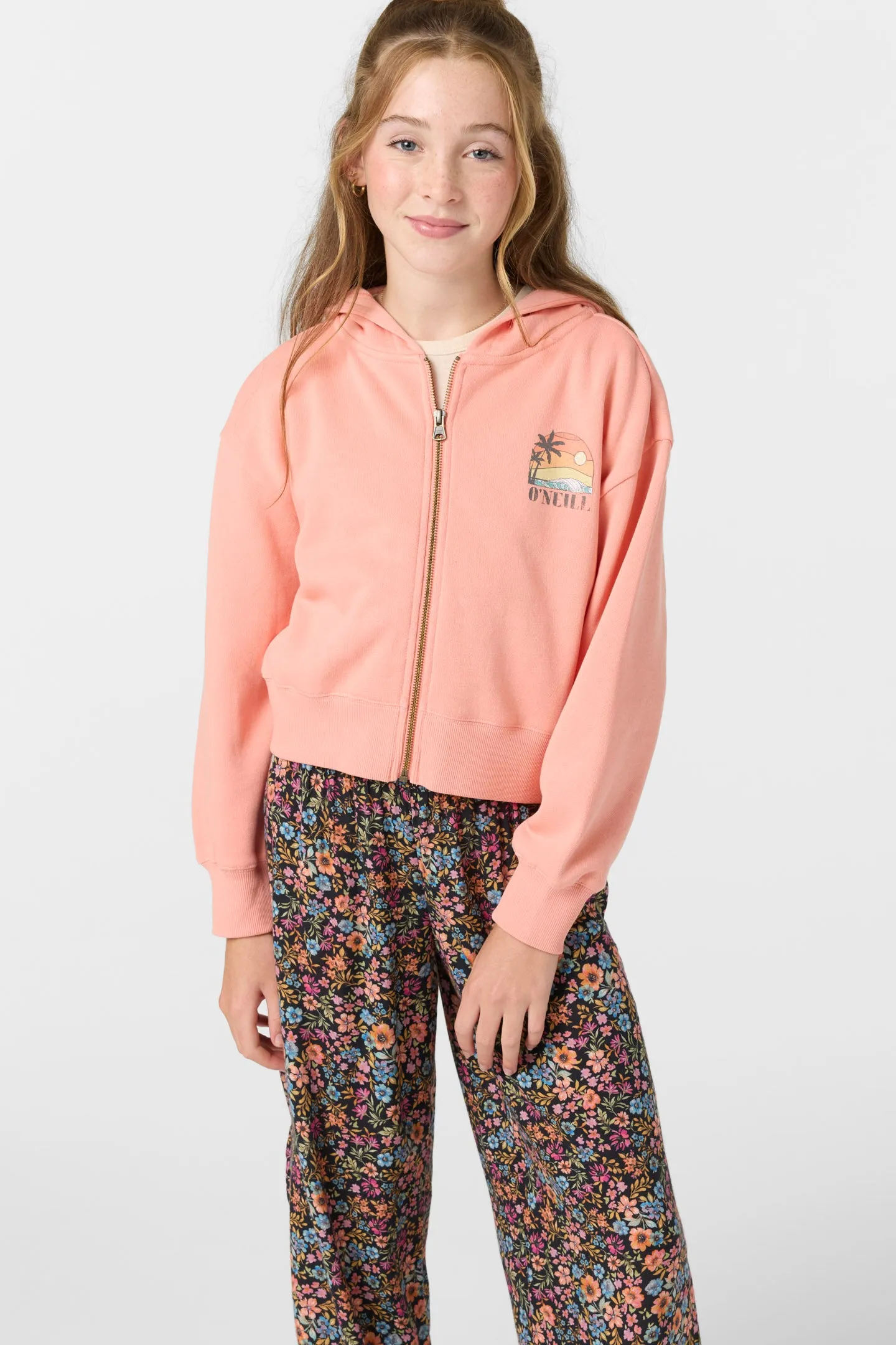 GIRL'S DARCIE ZIP FLEECE sold by O'Neill