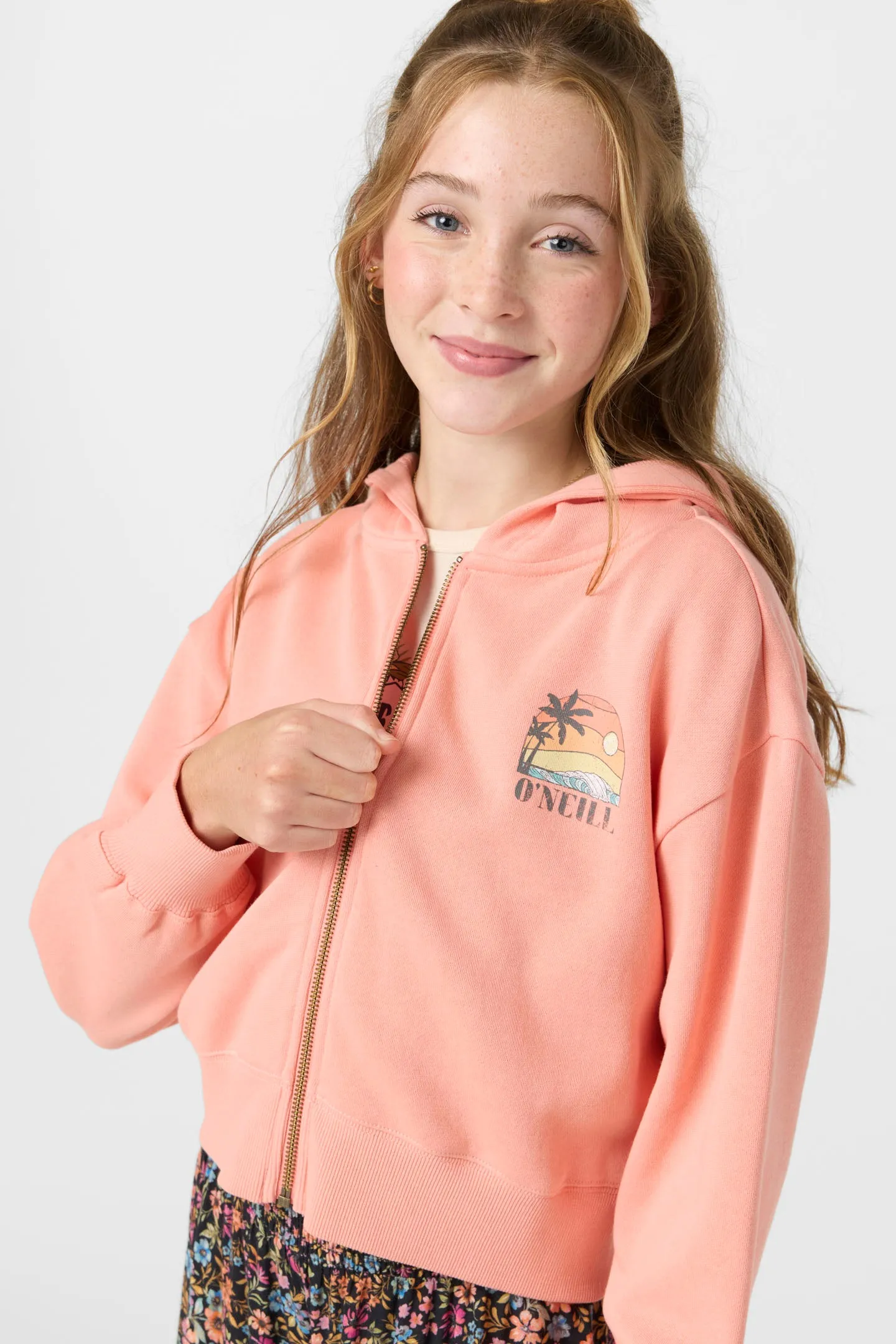 GIRL'S DARCIE ZIP FLEECE sold by O'Neill product image thumbnail 4