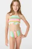 GIRL'S LOW TIDE PEEKABOO HIGH NECK TOP SET sold by O'Neill