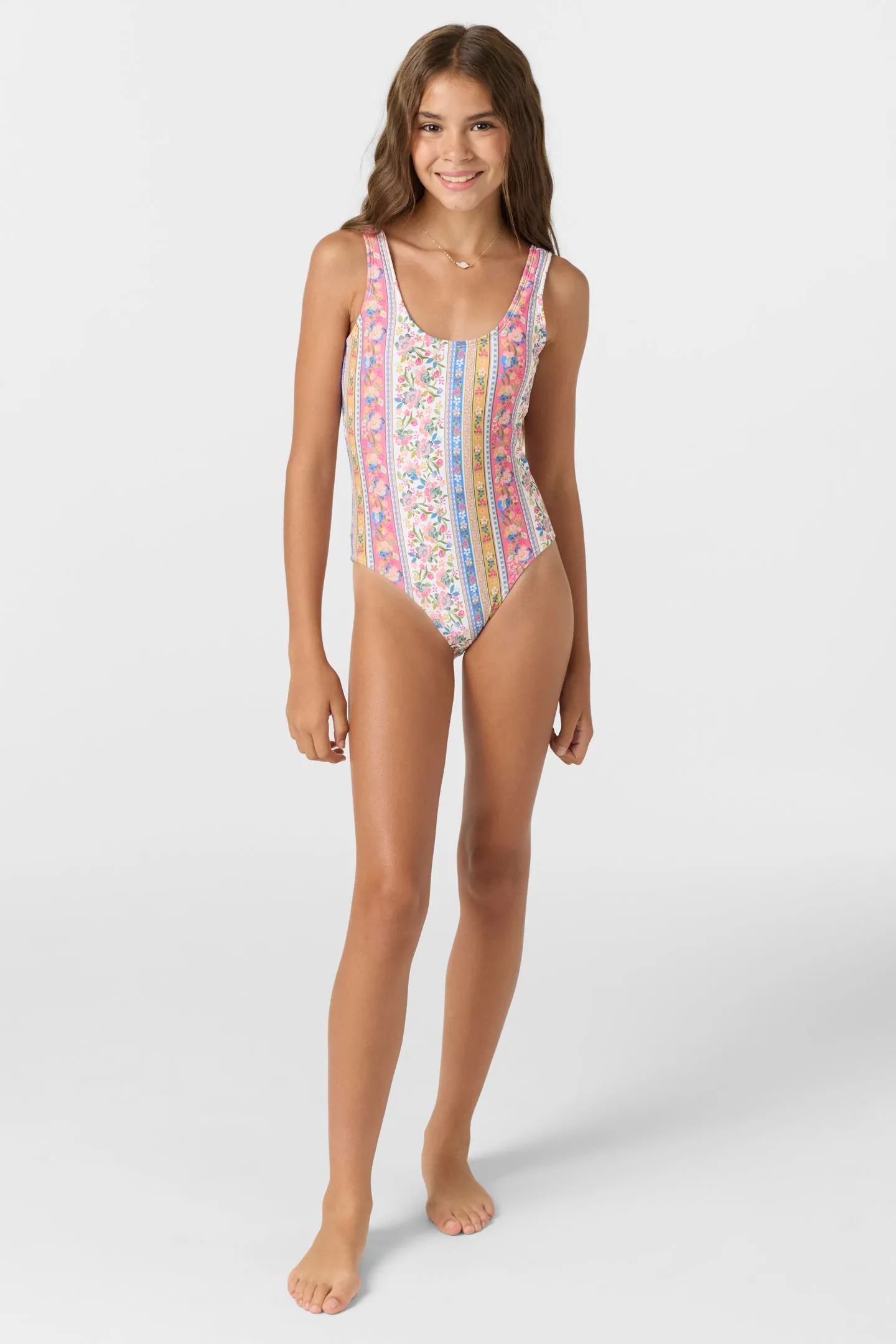 Girl's Cora Floral Classic One-Piece sold by O'Neill product image thumbnail 3