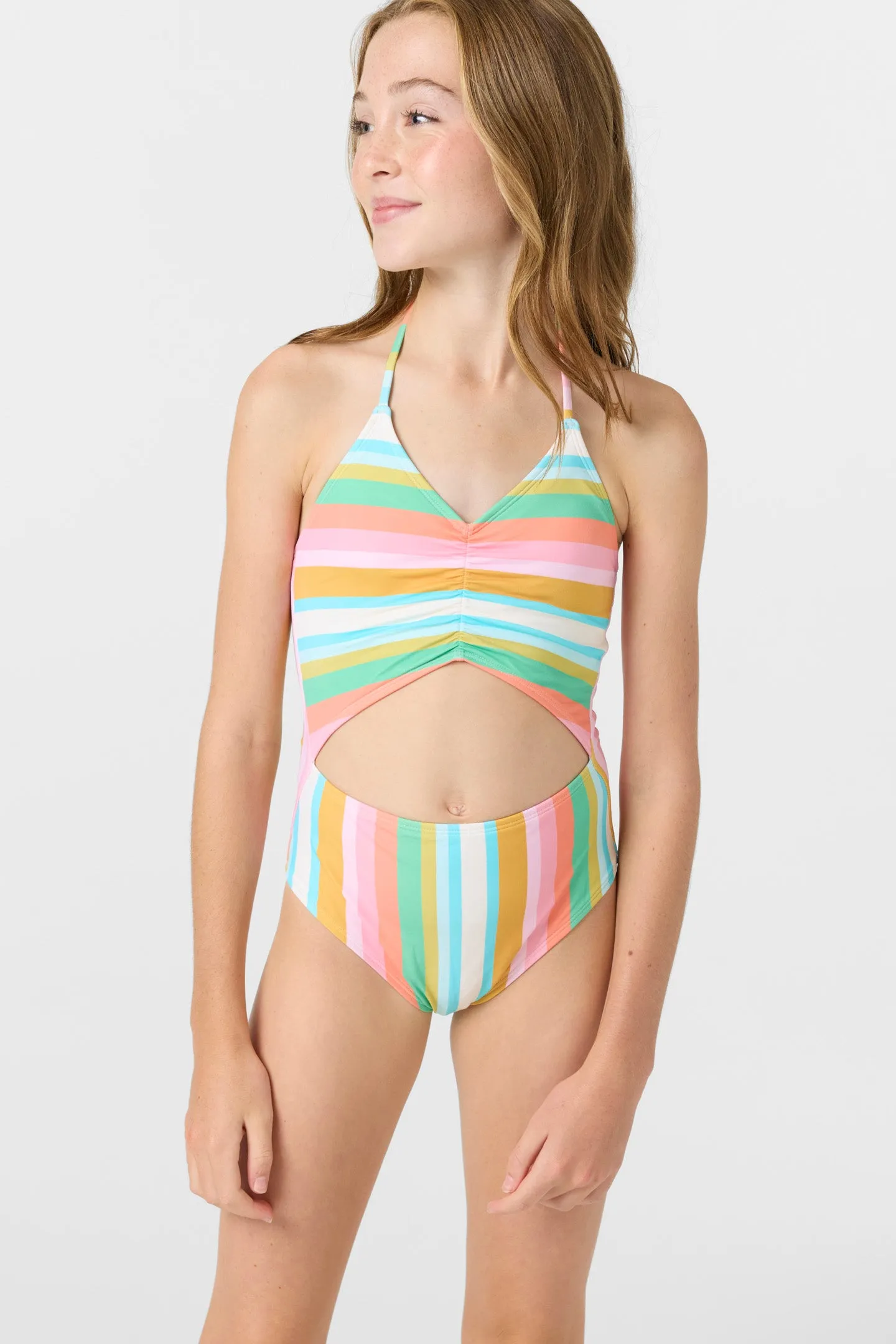 Girl's Low Tide Cinched One-Piece sold by O'Neill product image thumbnail 4