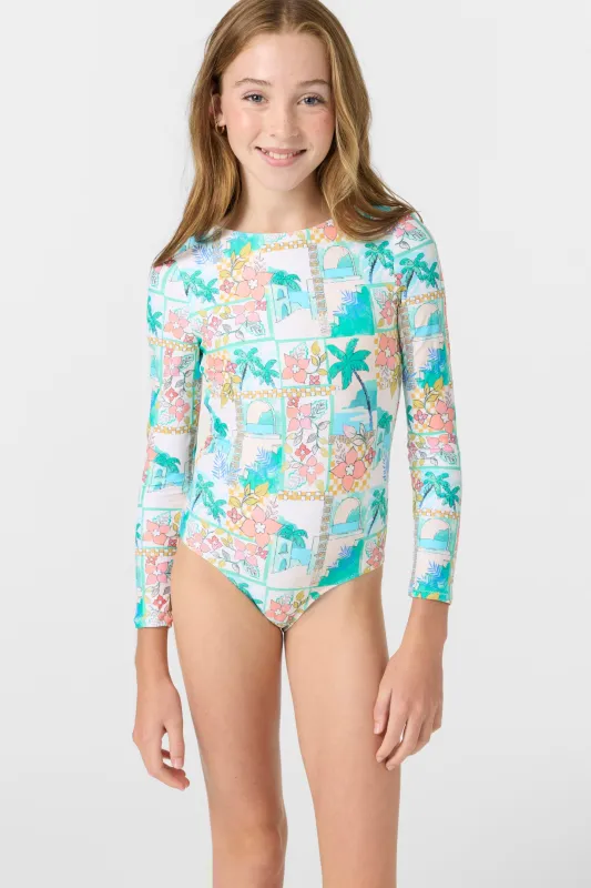 GIRL'S MARITIME TWIST BACK SURF SUIT sold by O'Neill