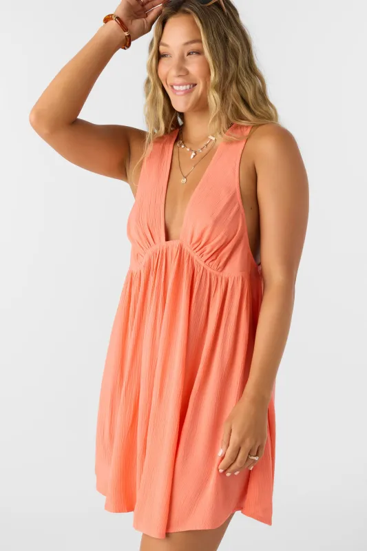 SALTWATER SOLIDS SARAH DRESS sold by O'Neill