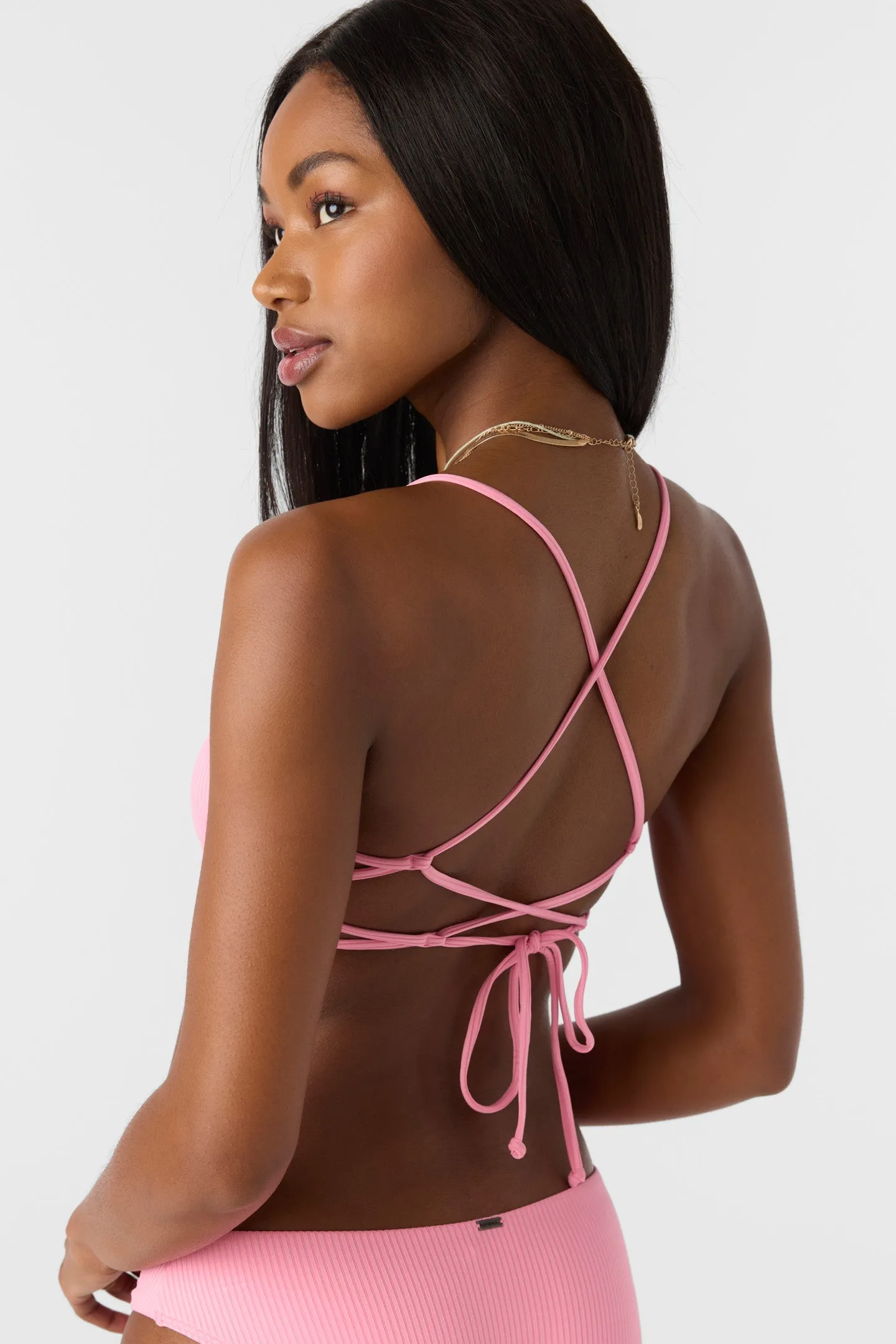 Saltwater Solids Rib Huntington Bralette Top sold by O'Neill product image thumbnail 2