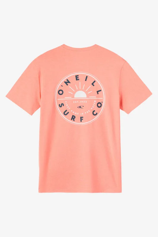 BOY'S TRVLR UPF BEAMS TEE made by O'Neill