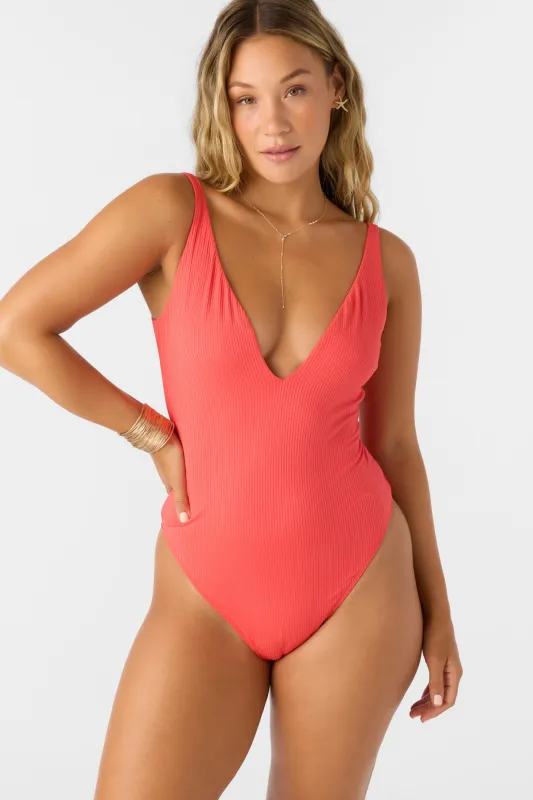SALTWATER SOLIDS RIB EDGEWATER ONE-PIECE sold by O'Neill