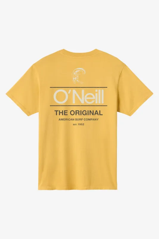 O'RIGINALS PARALLEL LINES RELAXED FIT TEE sold by O'Neill