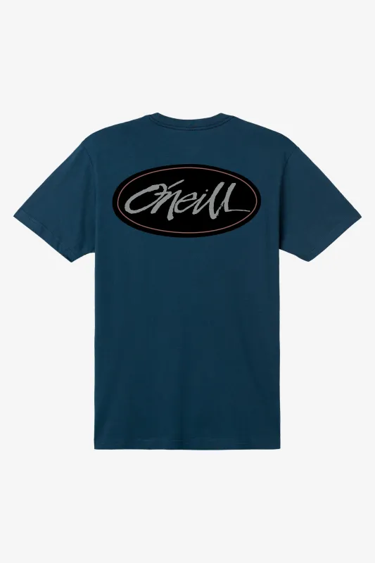 Scrawl Standard Fit Tee sold by O'Neill