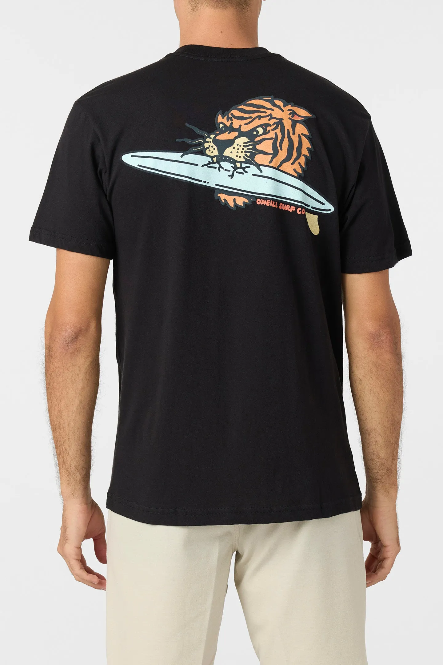 Bad Cat Standard Fit Tee sold by O'Neill product image thumbnail 5