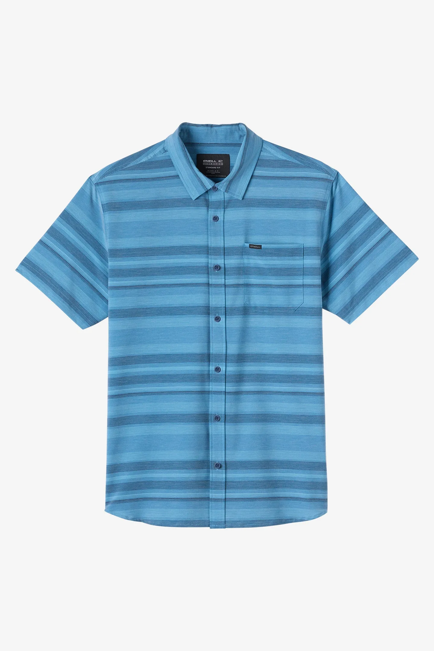 TRVLR UPF Traverse Stripe Standard Fit Shirt sold by O'Neill