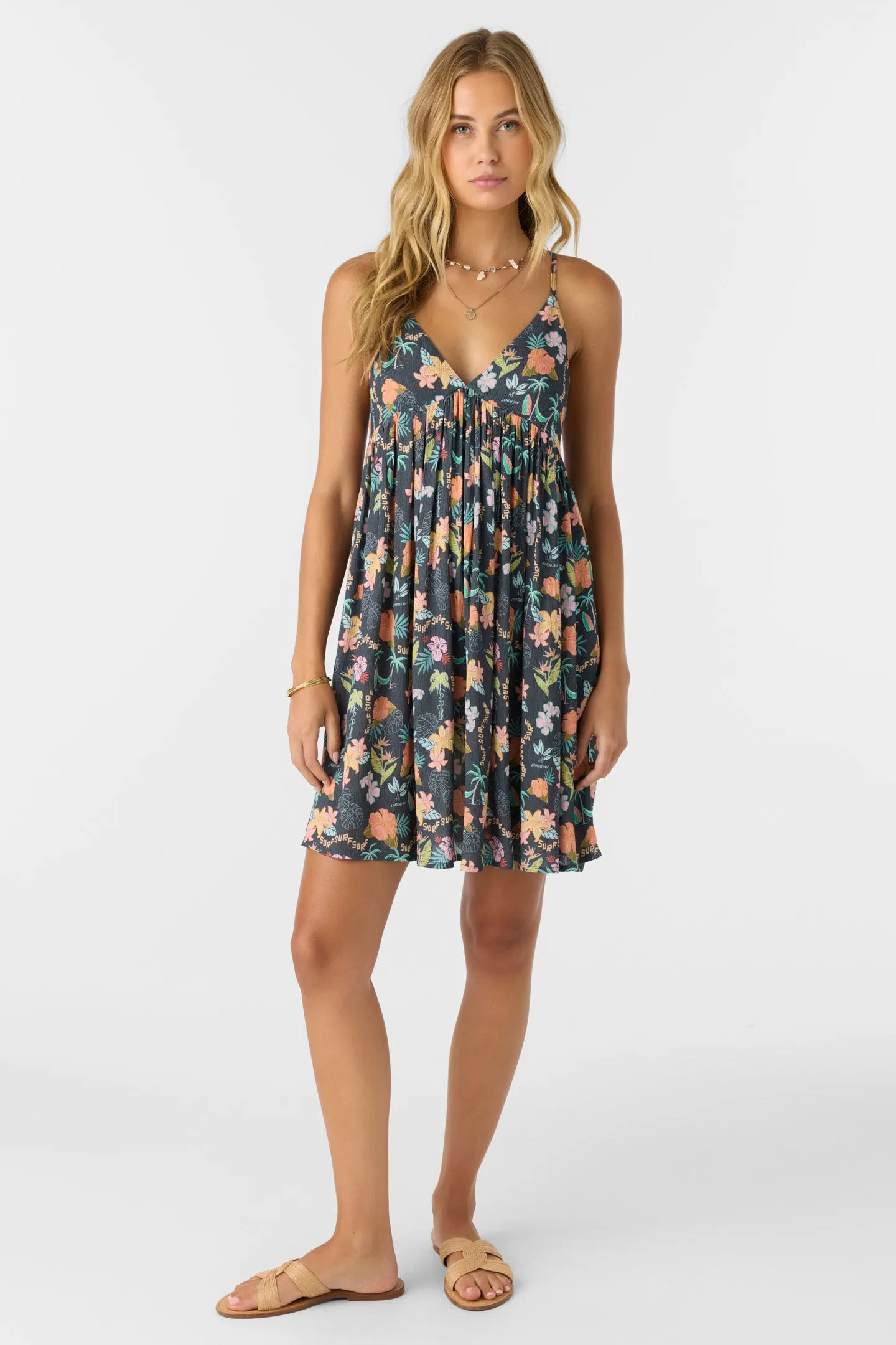 Loindaflow Mel Mini Printed Dress sold by O'Neill product image thumbnail 3