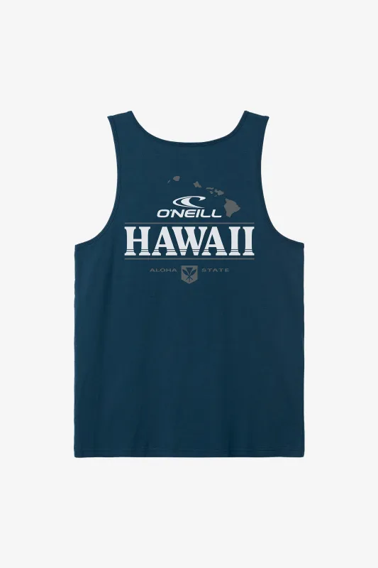 HORIZON LINES STANDARD FIT TANK sold by O'Neill