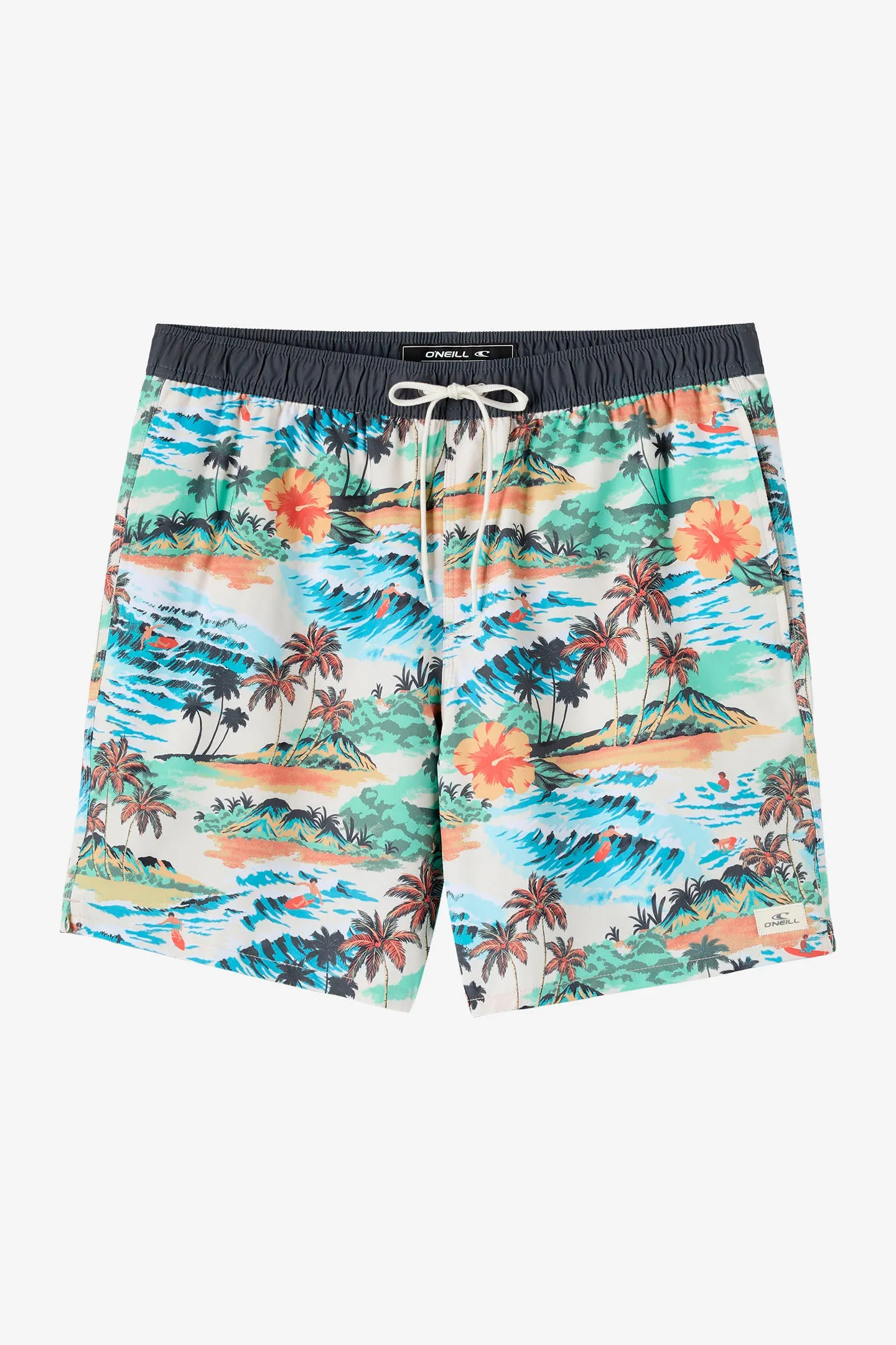 Hermosa Elastic Waist Lined 17" Swim Trunks sold by O'Neill