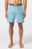 O'RIGINALS PRINT SCALLOP 18" BOARDSHORTS sold by O'Neill