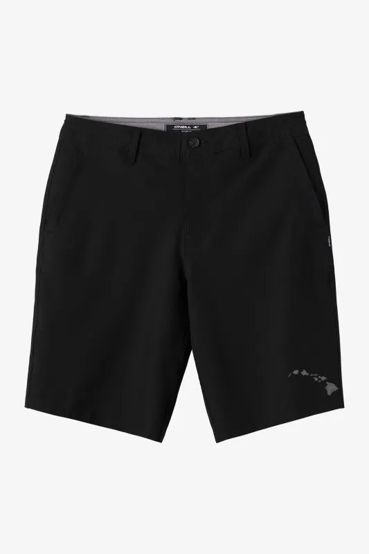 Reserve Solid Hawaii 20" Hybrid Shorts made by O'Neill