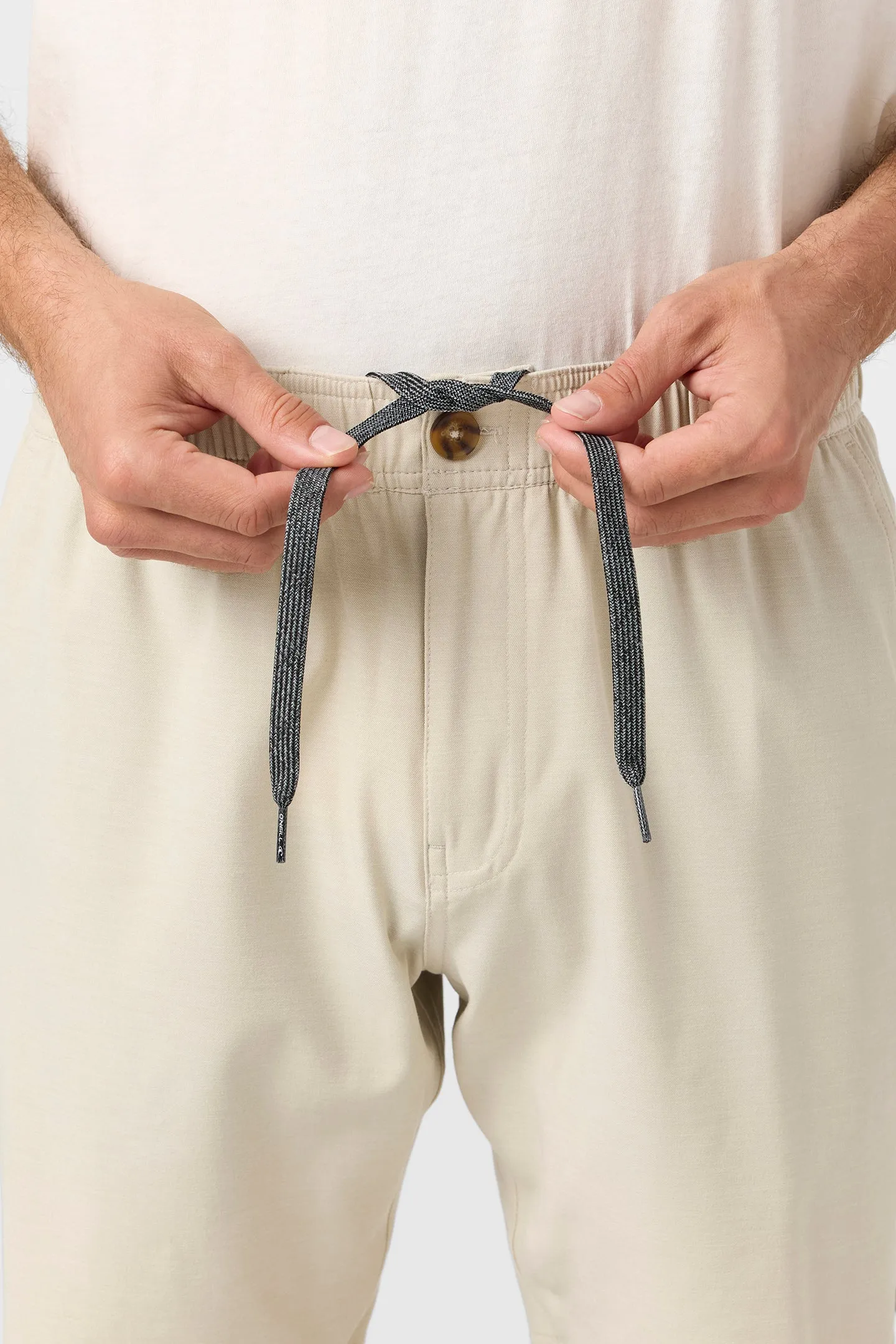 Reserve Light Check Scallop Elastic Waist 18" Hybrid Shorts sold by O'Neill product image thumbnail 4