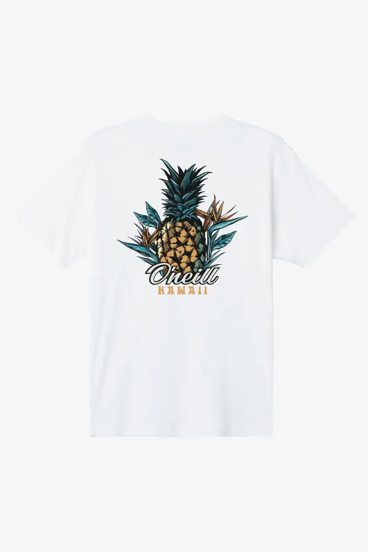Pineapples & Birds Standard Fit Tee sold by O'Neill