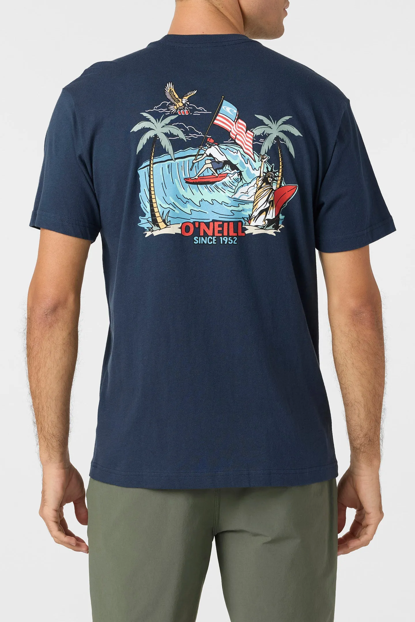 Eagles Fly Standard Fit Tee sold by O'Neill product image thumbnail 5