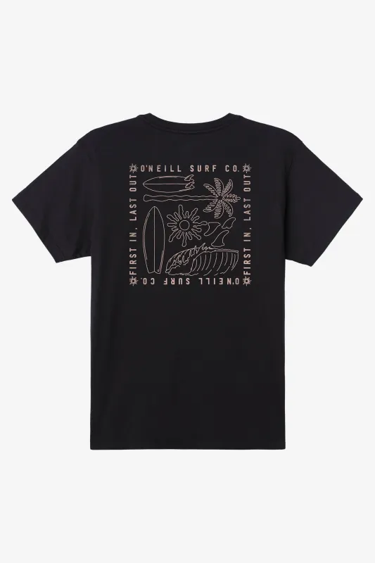 PUZZLE PIECES STANDARD FIT TEE sold by O'Neill