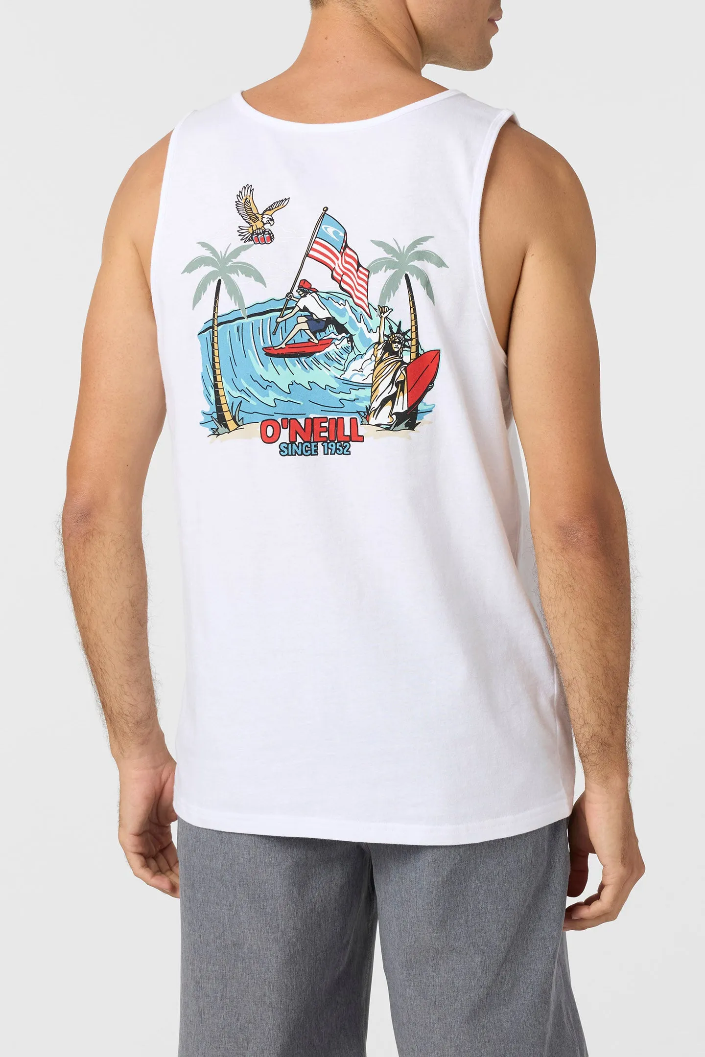 Eagles Fly Standard Fit Tank sold by O'Neill product image thumbnail 4