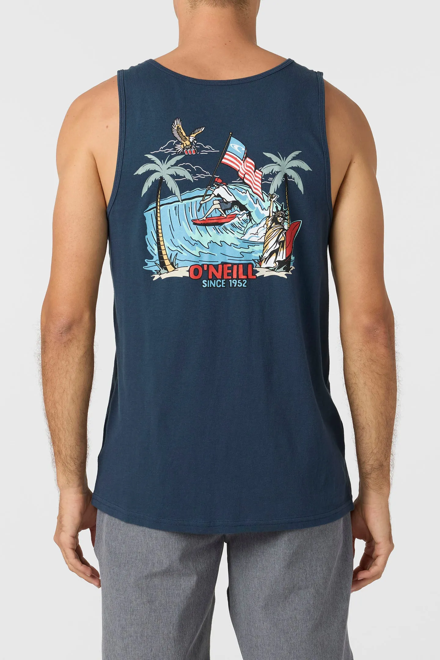 Eagles Fly Standard Fit Tank sold by O'Neill product image thumbnail 4