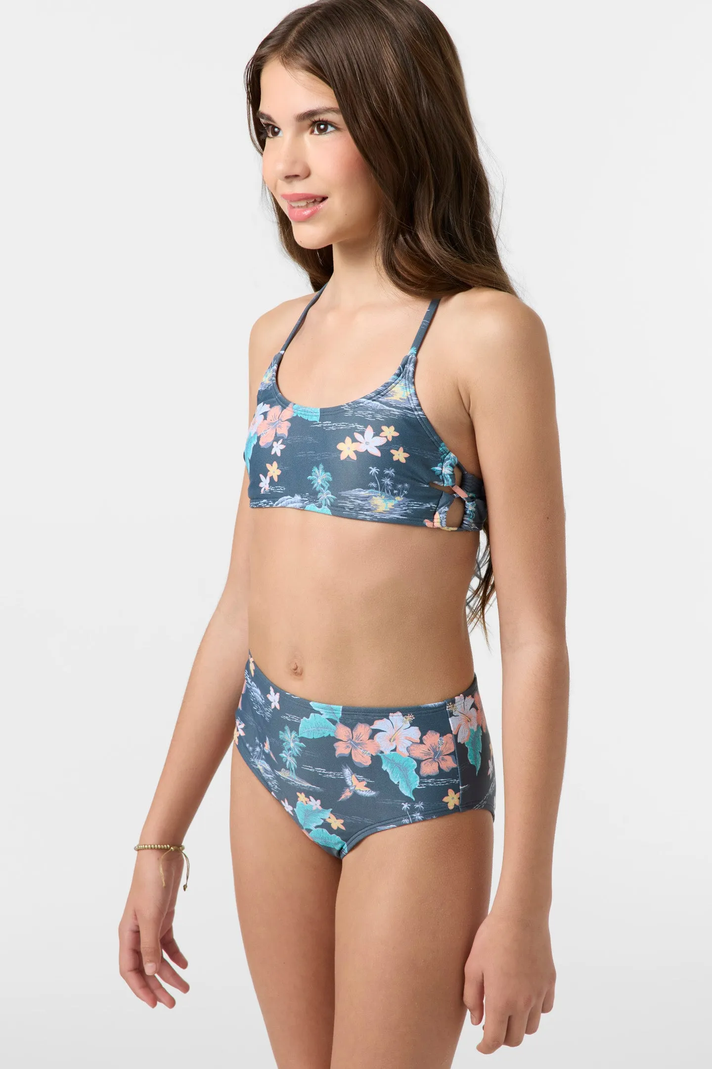 Girl's Paradise Parrot Strappy Bralette Top Set sold by O'Neill product image thumbnail 4