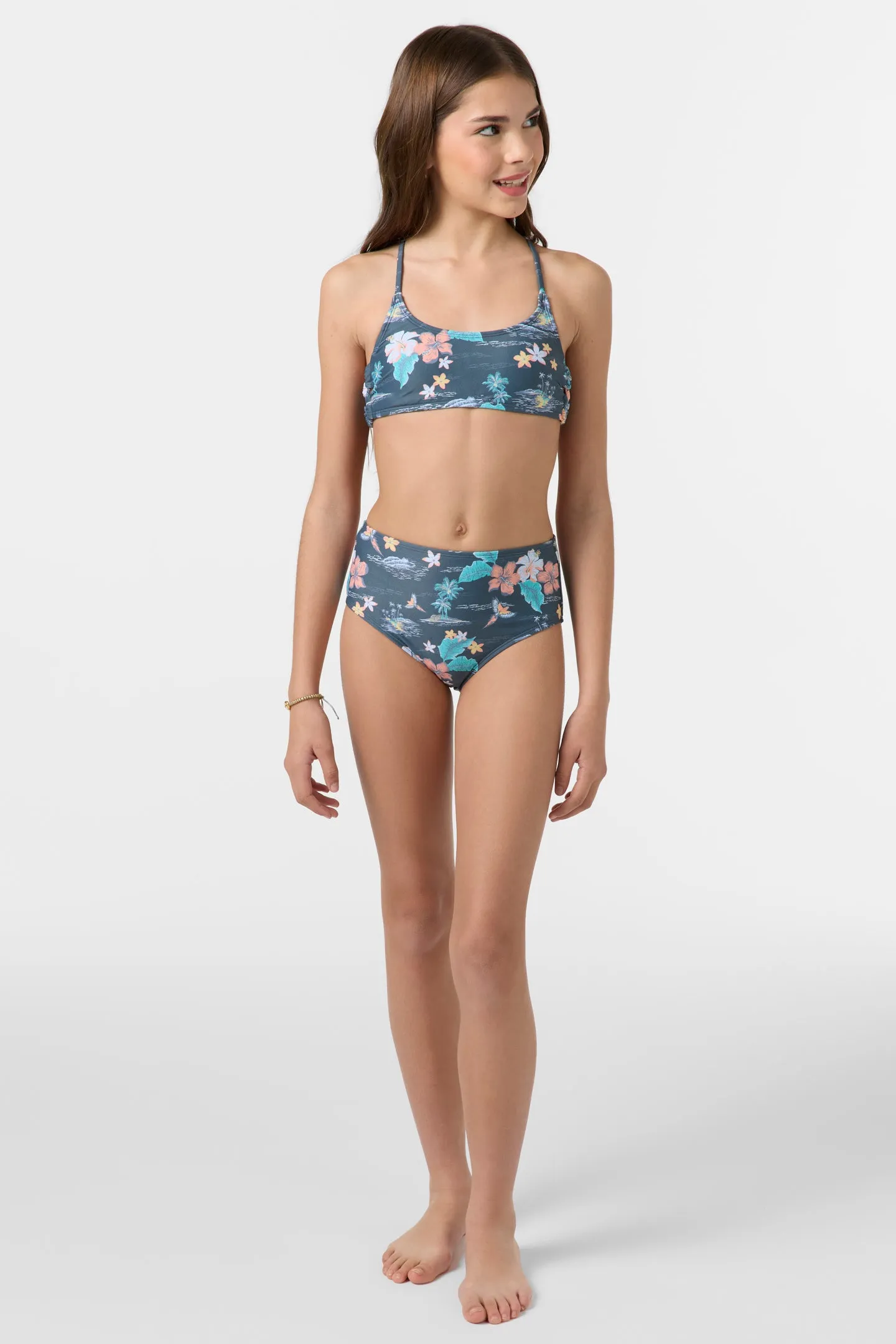 Girl's Paradise Parrot Strappy Bralette Top Set sold by O'Neill product image thumbnail 5