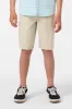BOY'S RESERVE LIGHT CHECK 18" HYBRID SHORTS sold by O'Neill