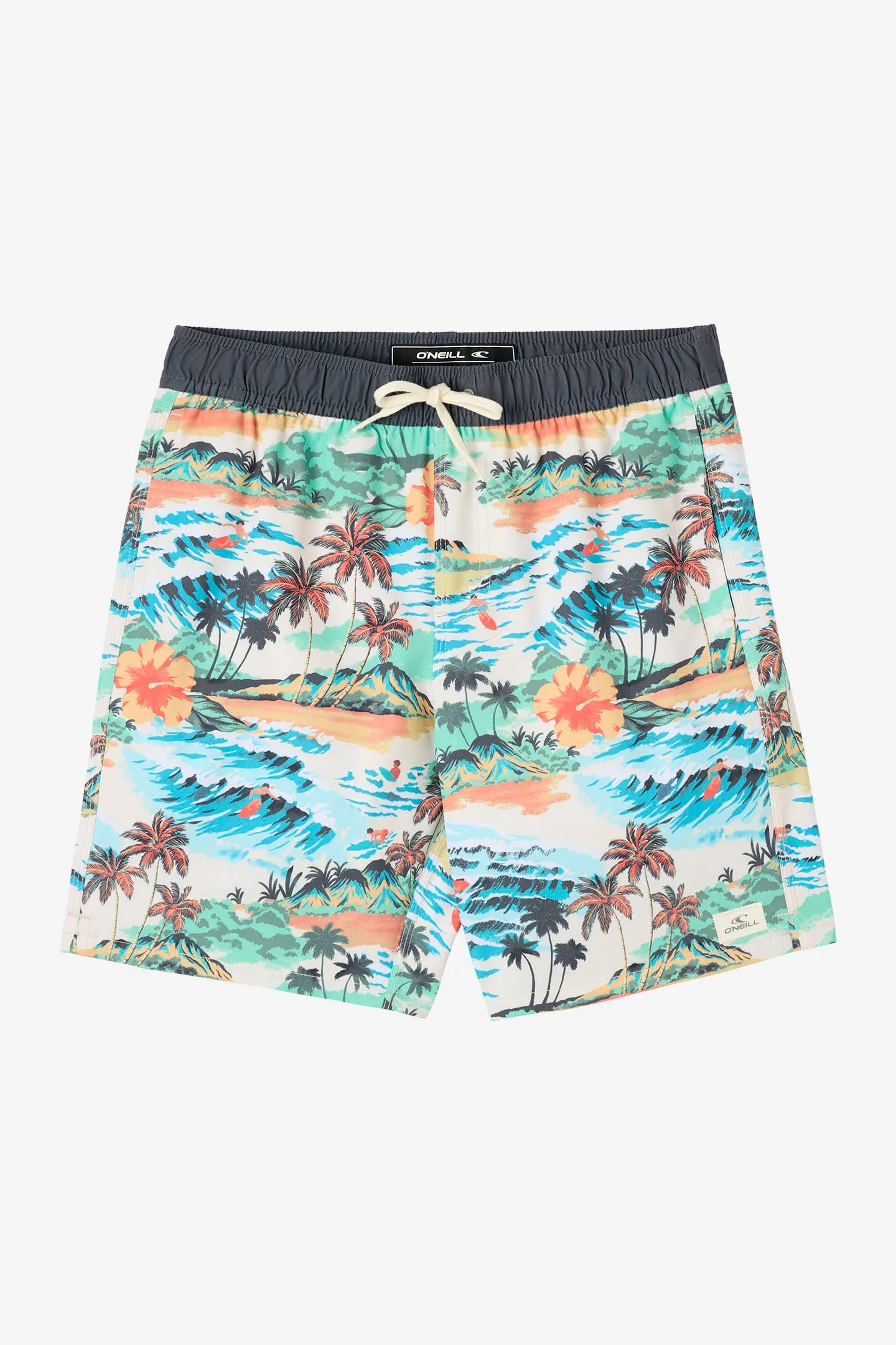 Boy's Hermosa Elastic Waist Lined 16" Swim Trunks sold by O'Neill
