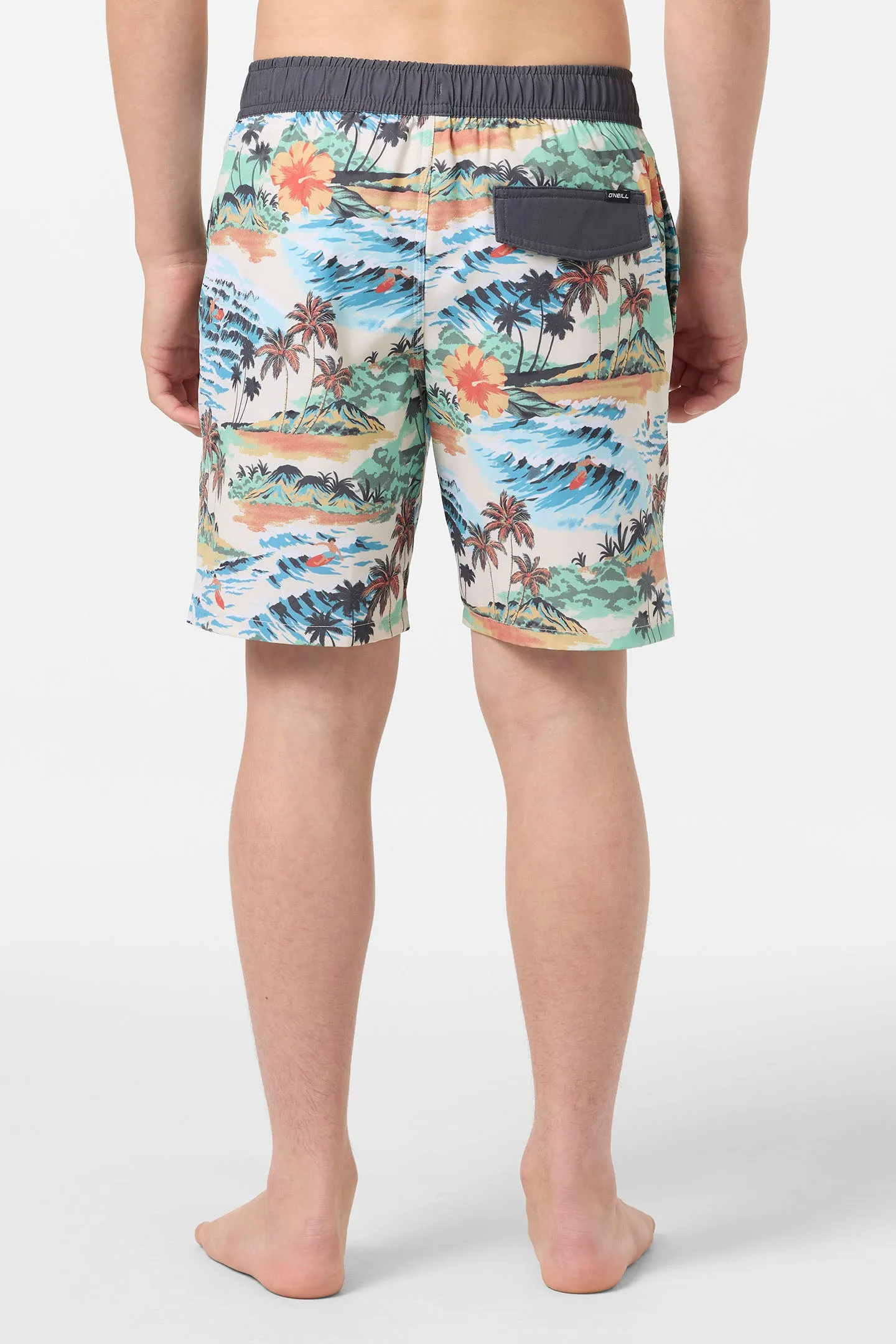 Boy's Hermosa Elastic Waist Lined 16" Swim Trunks sold by O'Neill product image thumbnail 4