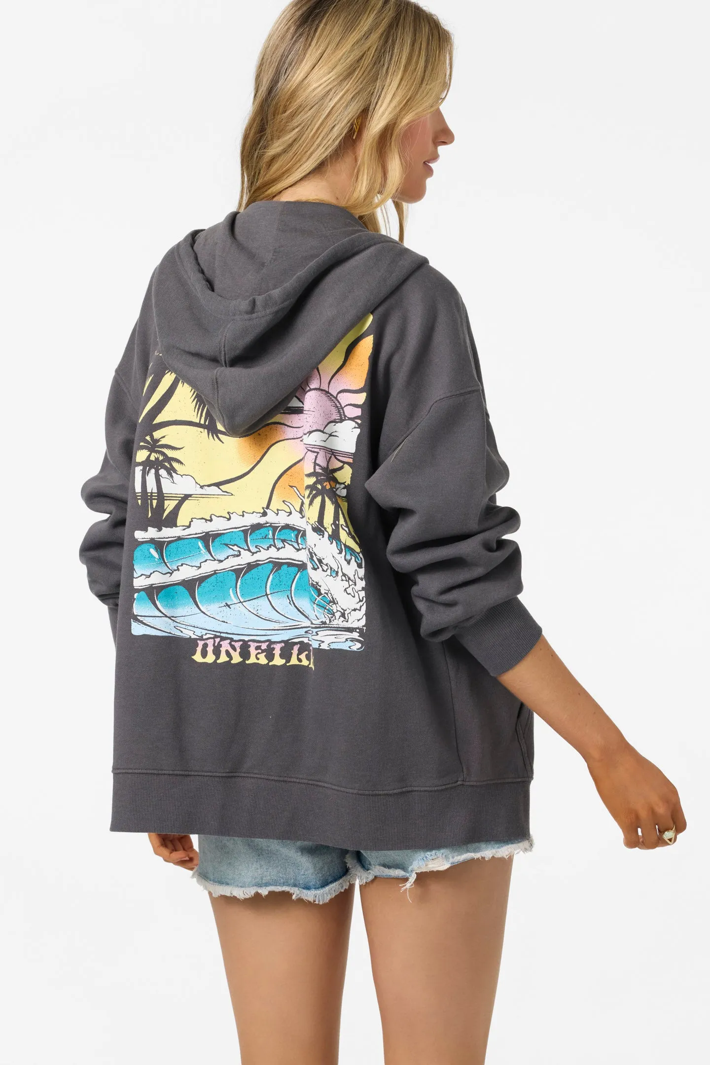 Byron Hoody Zip Fleece sold by O'Neill product image thumbnail 5