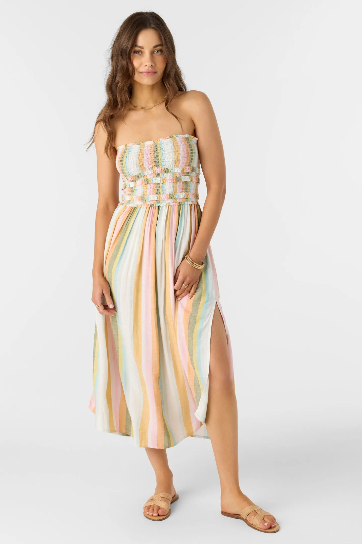 Devyn Low Tide Stripe Midi Dress sold by O'Neill product image thumbnail 4