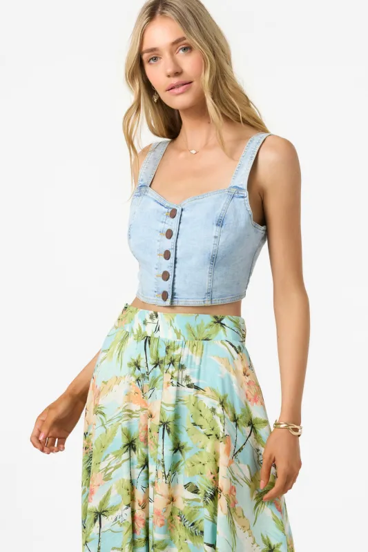 Delphina Sleeveless Top sold by O'Neill