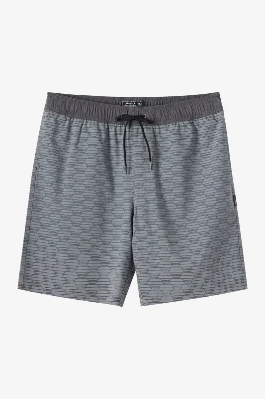 STOCKPILE PRINT ELASTIC WAIST 18" HYBRID SHORTS sold by O'Neill