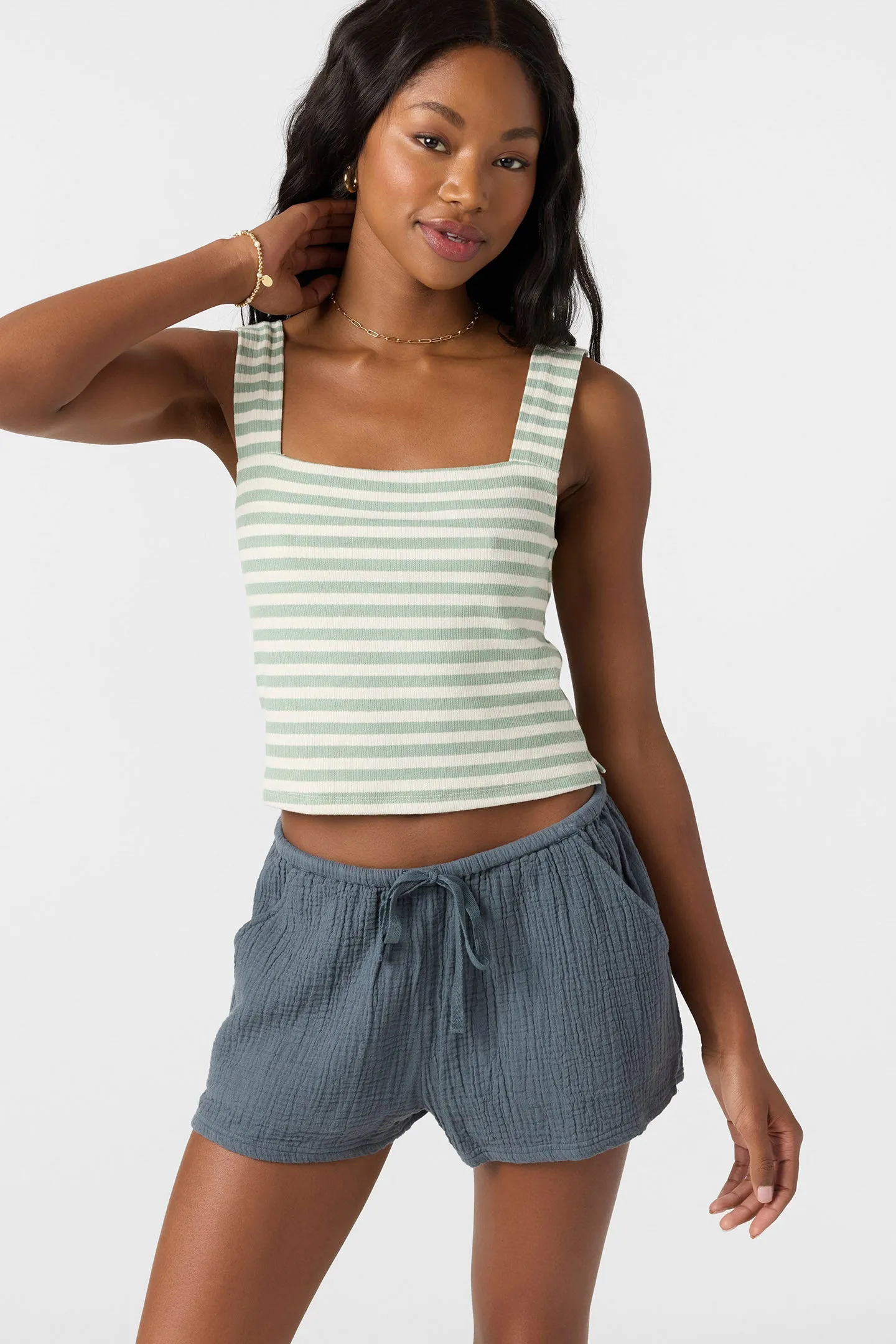 Vanessa Stripe Sleeveless Top sold by O'Neill product image thumbnail 5