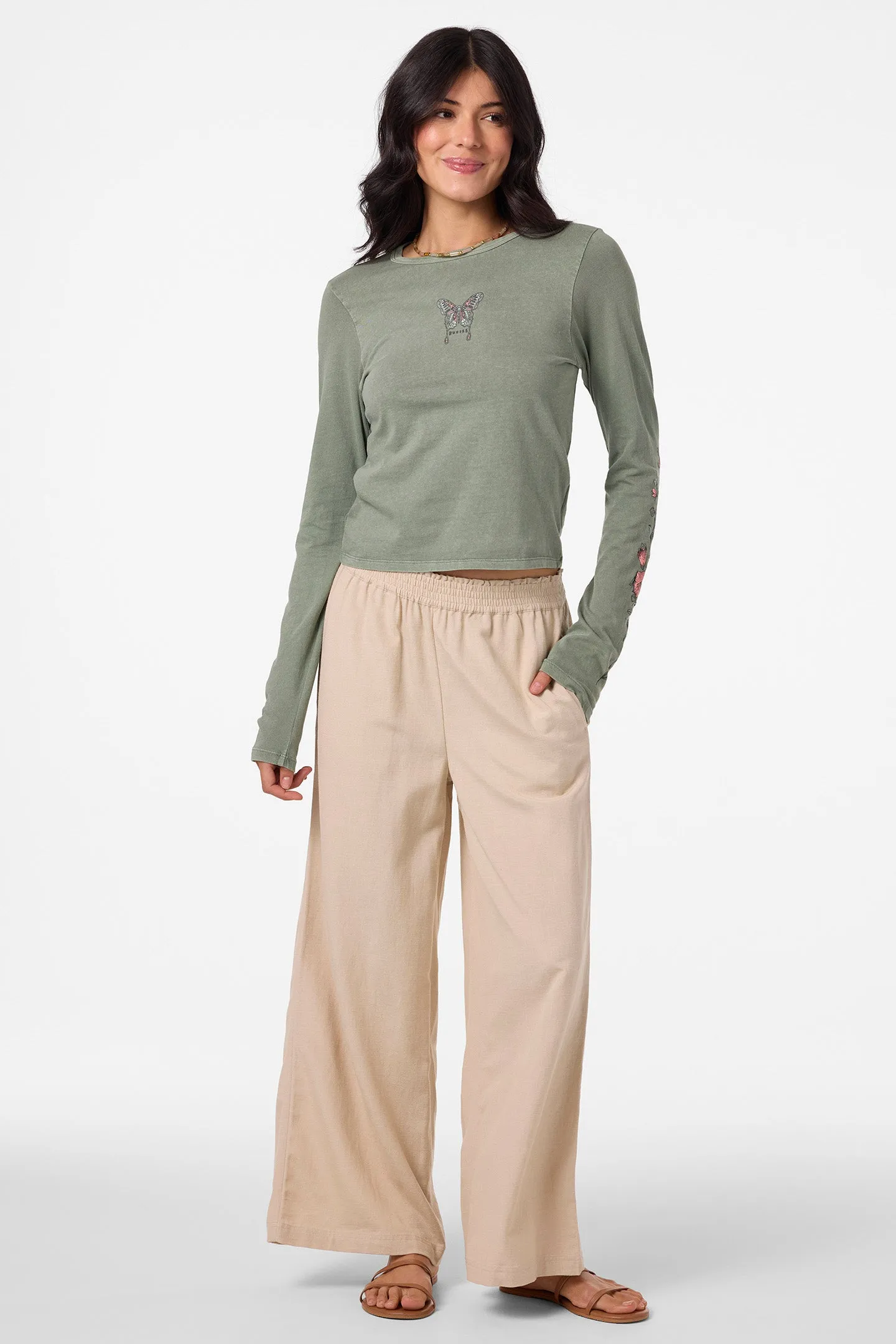 Boho Butterfly Long Sleeve Tee sold by O'Neill product image thumbnail 3